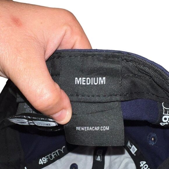 New Era 49Forty Milwaukee Brewers Fitted Baseball Hat Medium (M) - Picture 8 of 8